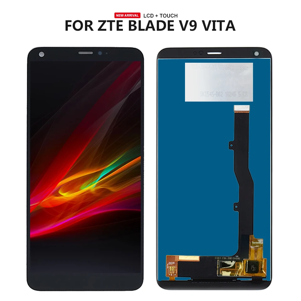 Для zte Blade V9 Vita ЖК-дисплей+ сенсорный экран дигитайзер панель Стекло в сборе с инструментами