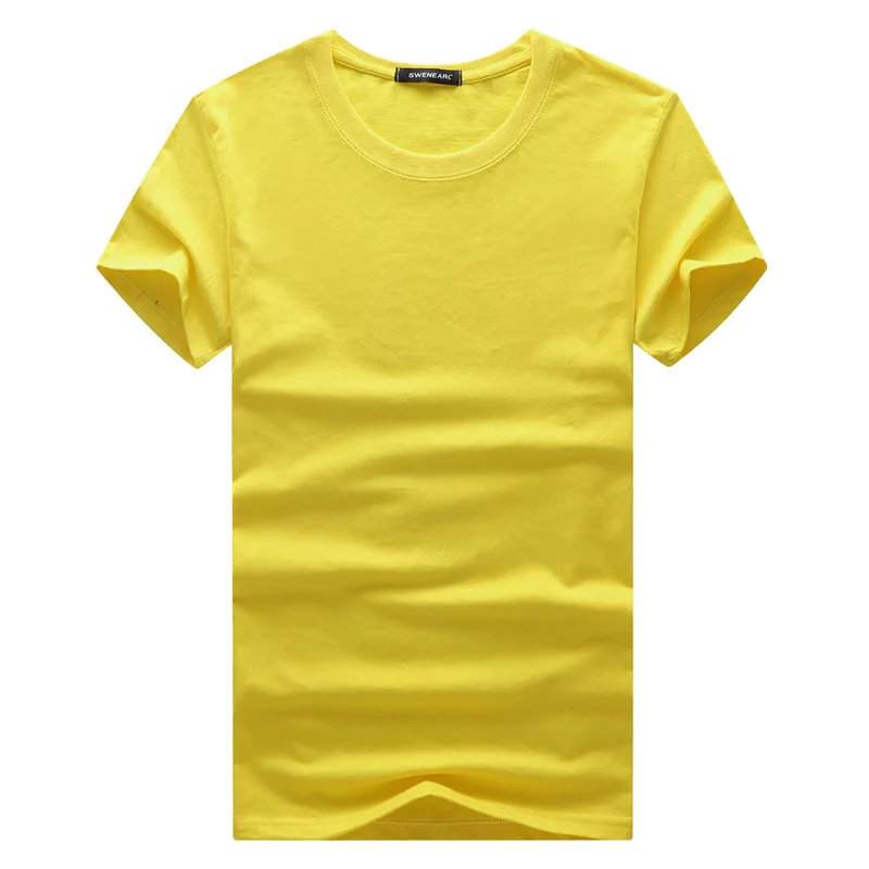 

Short-sleeved t-shirt male trend 2018 summer new Korean version of the cotton round neck youth white loose clothes
