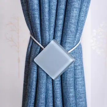 

2pcs/lot Simple Magnet Curtain Buckles Home Living Room Tiebacks Magnetic Buckle Holder Window Curtains Accessories Aviamentos