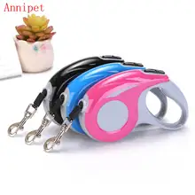 

ANNIPET Walking Running Automatic Retractable Dog Leash Easy Gripping 3 M/5 M Pulling Dog Lead Leash for Small Medium Pet Dogs