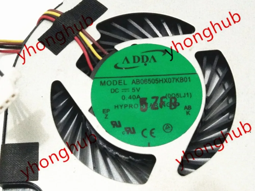 ADDA AB06505HX07K301 00Q5LJ2 DC 5V 0.4A 3 жильный Сервер вентилятор охлаждения|server fan|dc 5v fan5v dc fan |