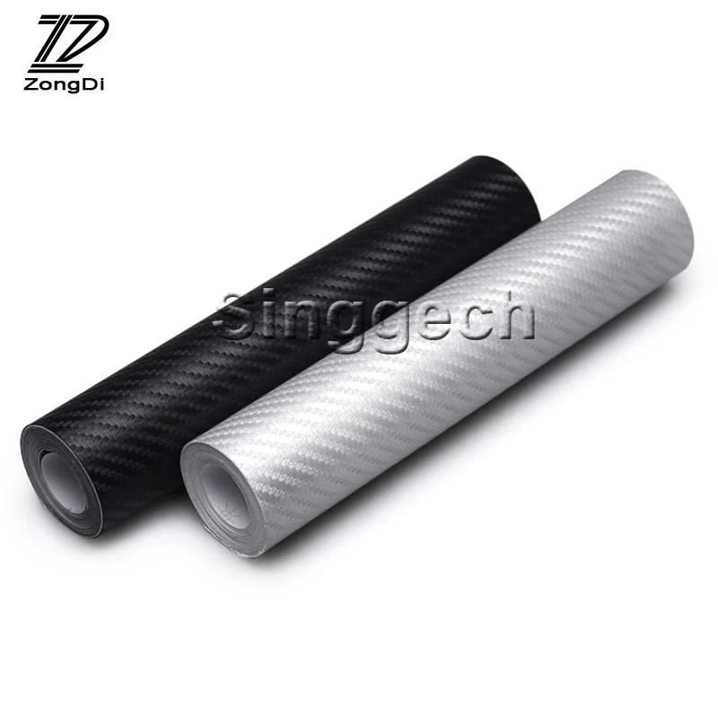 ZD 30x206 см автомобильные Стикеры из углеродного волокна для VW Golf 4 7 5 MK4 Mazda 6 cx-5 Peugeot 207