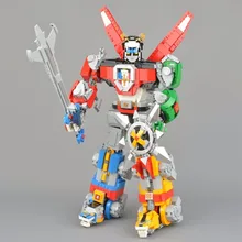 Новые идеи серии Voltron модель строительные блоки Набор совместимы 21311 классические Робот Игрушки для детей