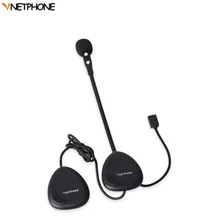 VNETPHONE Motorcycle Bluetooth Helmet Headset 2 Riders Talking V1-2A Moto Helmet Intercom Bluetooth V4.0 Stereo Music Waterproof
