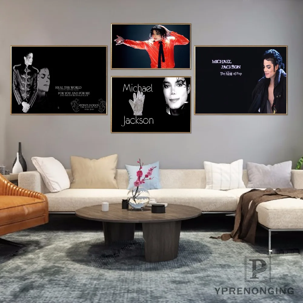 

Custom Michael Jackson Poster Art Home Decor Canvas Printing Silk Fabric Print Wall Poster No Frame 180314@22