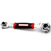Tiger Wrench 48 in 1 Tools Socket Works With Spline Bolts Torx 360 Degree 6-Point Universial Furniture Car Repair 25cm Only Red  ► Photo 2/6