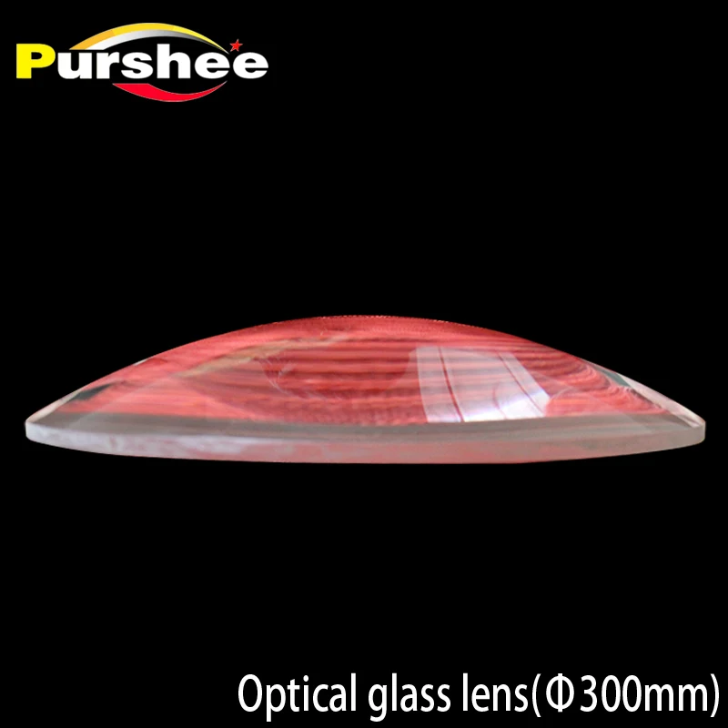 Оптические стекляннo линзa(D300mm