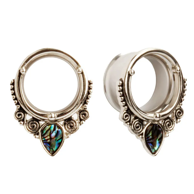 1pcs Earrings Body Jewelry Piercing Ear Gauges Expander Plugs And