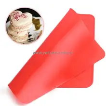 1 шт. красный кристалл в форме сердца форма для выпечки силиконовая форма для макарунов Кондитерские простыни Muffin лоток многоразовые DIY