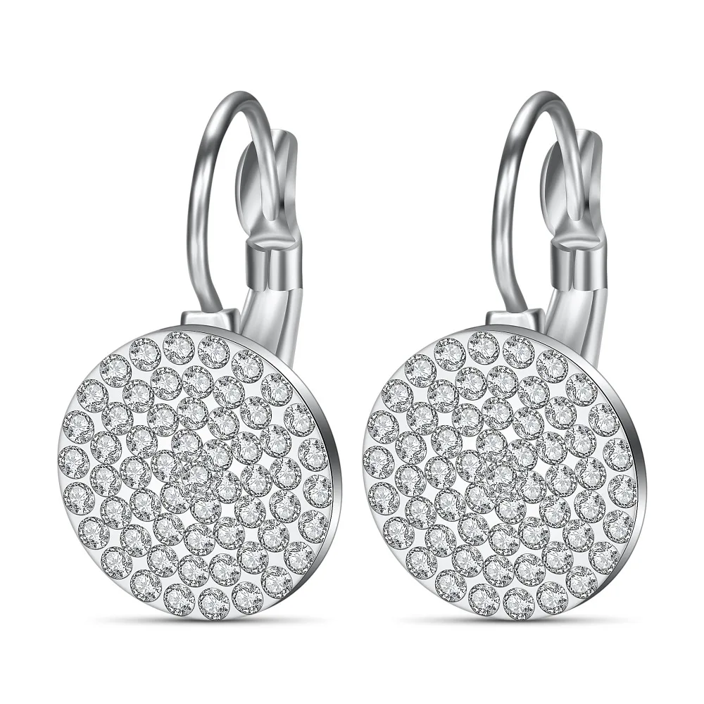 

Fashion Shiny Full Austrian rhinestone Crystal Earring wholesale