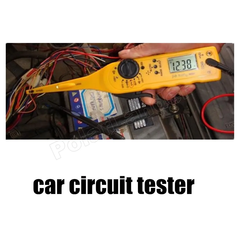 

Lower Price Car Auto Power Electric Circuit Tester Multimeter with Lamp Probe Light automotive car accessory