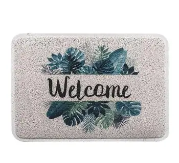 

Creative pineapple mat wire ring rug doormat anti slip home welcome mat carpet