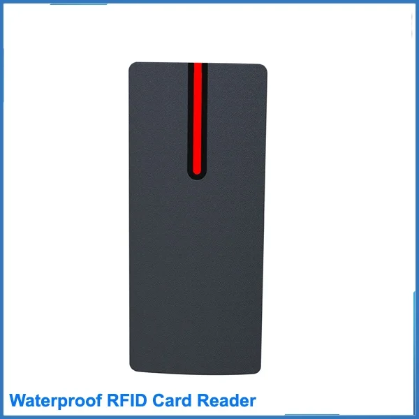 IP68 Водонепроницаемый EM близость RFID ID Card EM считыватель для контроля доступа к двери WG26 125 кГц или 13,56 МГц DC 9-15 в