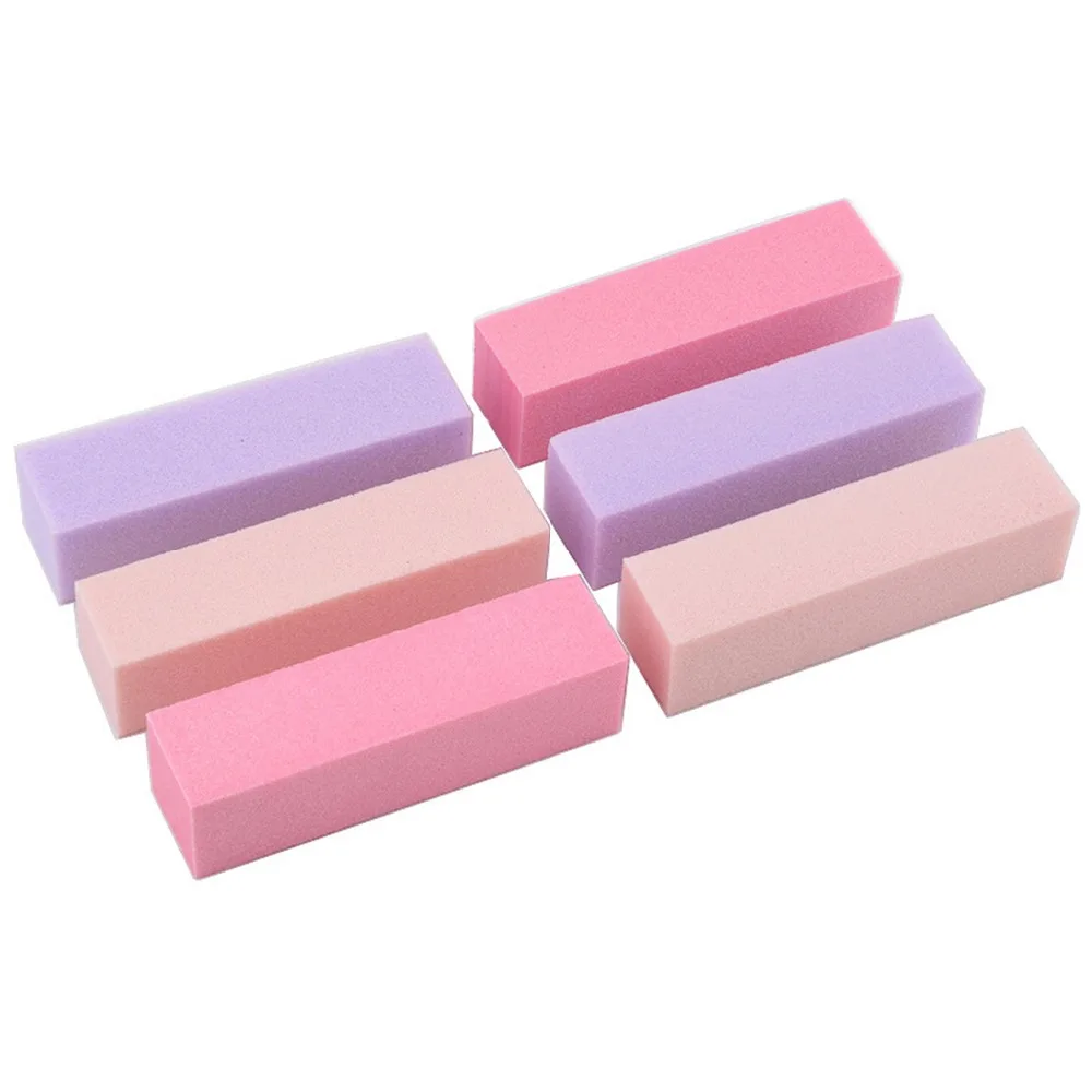 

JEARLYU 5pcs/lot Mix Color Sanding Sponge Nail Buffer Files Block Grinding Polishing Manicure Care Nail Art Tools Buffing Block