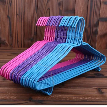 

Hot Sale High Quality Stainless Steel 10PCS/Lot Hangers For Children Adult Clothes Pants Shirt Coat Three Colours