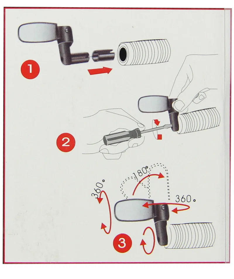 Зеркало заднего вида для велосипеда, Аксессуары для велосипеда, руль для горного велосипеда, широкий угол заднего вида, зеркала для велосипеда