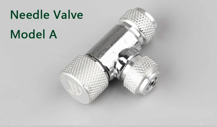 Аквариум CO2 diy части с регулятором Соленоидный клапан иглы Chek клапан счетчик пузырьков газовая труба - Цвет: Needle Valve A