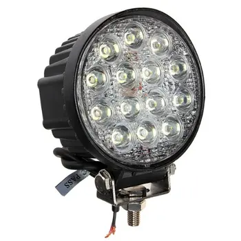 

20pcs 6000k LED Work Light High Power 42W LED Flood Light Round Off road Lighting 12V/24V Fishing Airboat ATV Quad Worklights