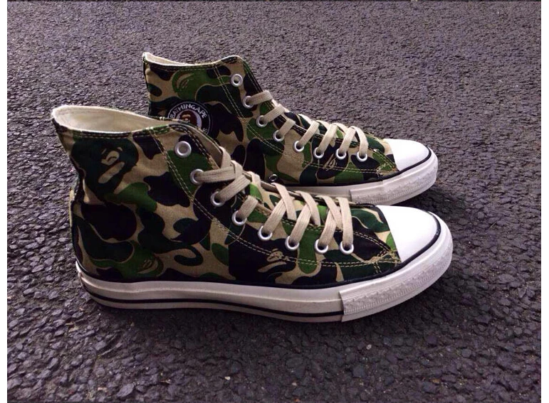 bape canvas shoes