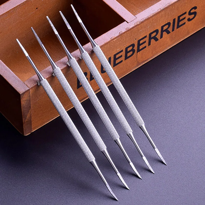 

Satin Edge Ingrown Toe Nail Lifter Double Ended Pedicure File Stainless Toe Nail File Onychomycosis Paronychia Podiatry Chiropod