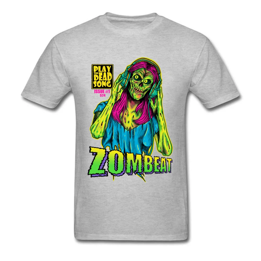  Normal T Shirt Family Short Sleeve Mens Tshirts TpicOriginaltitle Simple Style Fall Top T-shirts Round Neck Drop Shipping Zombeat grey