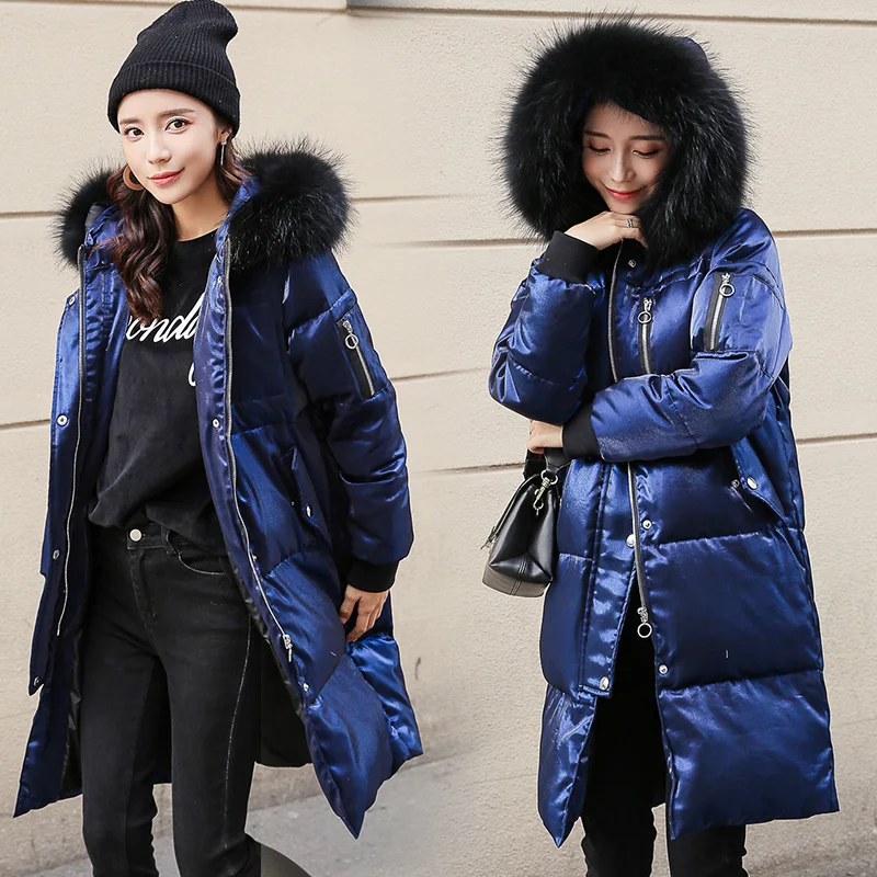 womens down jackets with fur hood