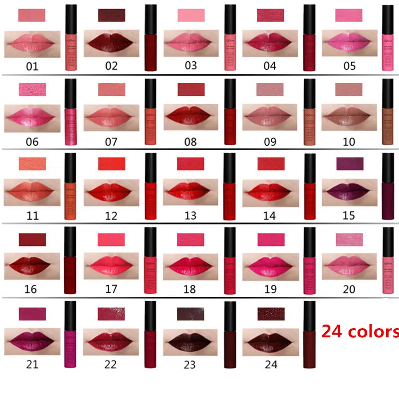 

1pc Long Lasting Makeup Lipstick Matte Lipstick Waterproof Nude Color Liquid Lipstick Lip Gloss Matte Lip Makeup Cosmetics