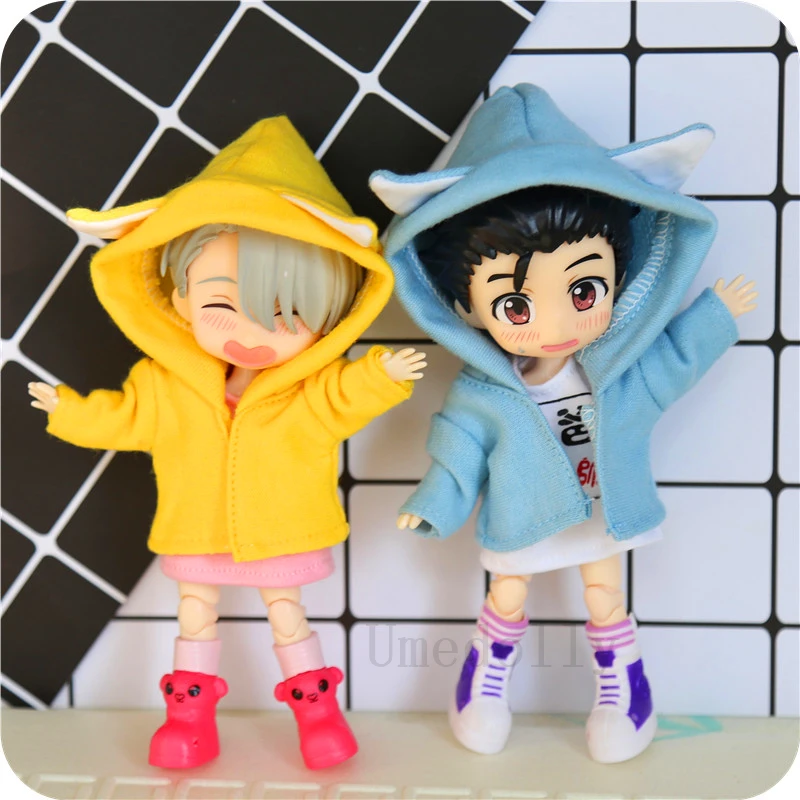 1 шт. симпатичная Obitsu 11 кукла кошка шляпа для ob11 1/12 BJD Кукла Одежда наряды
