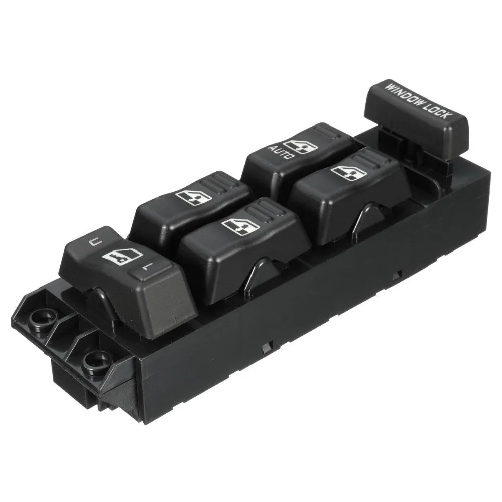 LHD Front Left Master Power Window Switch For Chevy Chevrolet GMC 4 Door Plasticin Car Switches