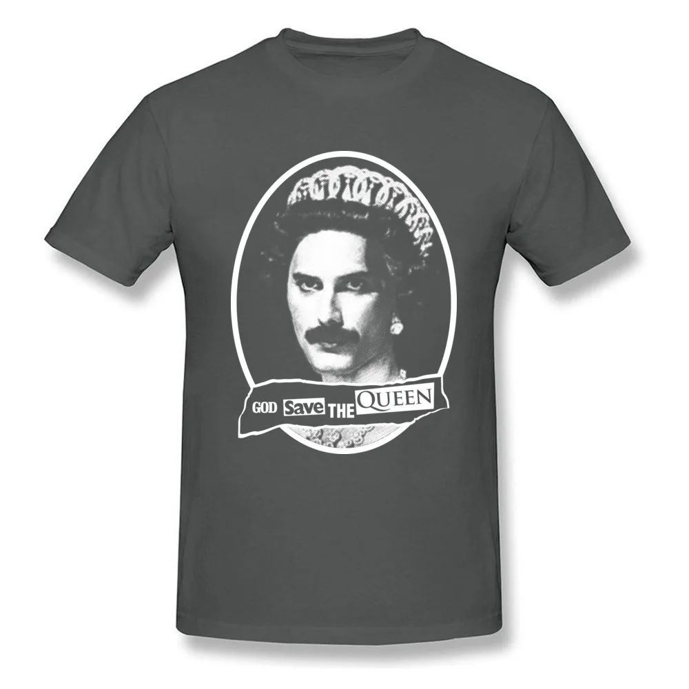 Newest God Save the Queen Short Sleeve T Shirt Summer/Fall Round Collar Pure Cotton Tops T Shirt for Men Clothing Shirt Group God Save the Queen carbon