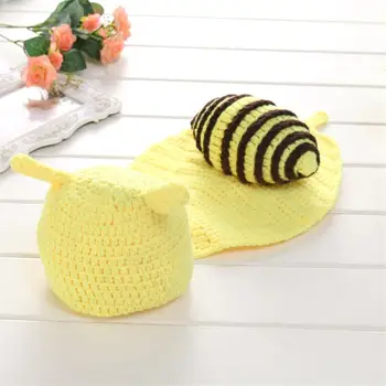 

baby animal costumes Baby Newborn Photo Props infant Baby knitted snail hat outfits Photography Accessories Birth celebration