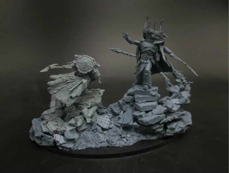 

AA558 1/35 Scale Resin Figure Model Kit Original War Scenes Static Modeling Assembling DIY Toys Hobby Tools Creative Gift