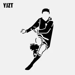 YJZT 8,5*15,7 см интересные Футбол спортивные Декор автомобилей Стикеры винил Графический аксессуары бампер наклейки на автомобильные окна C12-1425