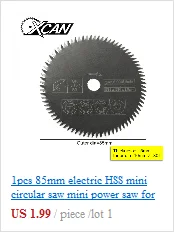 XCAN 1 шт., 110x0,8x20 мм, 108 T, HSS сталь, циркулярная пила, дерево, металл, режущий диск, резательная пила, лезвие, пила общего назначения