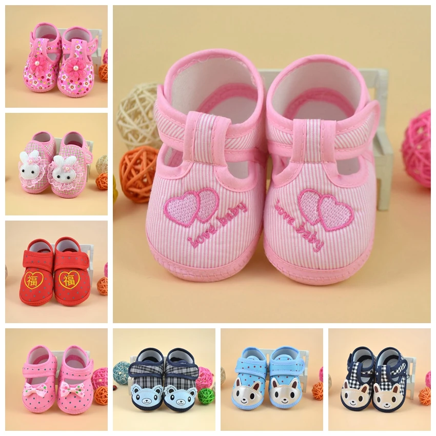 

Infant Prewalker Toddler Girls Kid Bowknot Soft Anti-Slip Crib Shoes First Walkers baby shoes girls