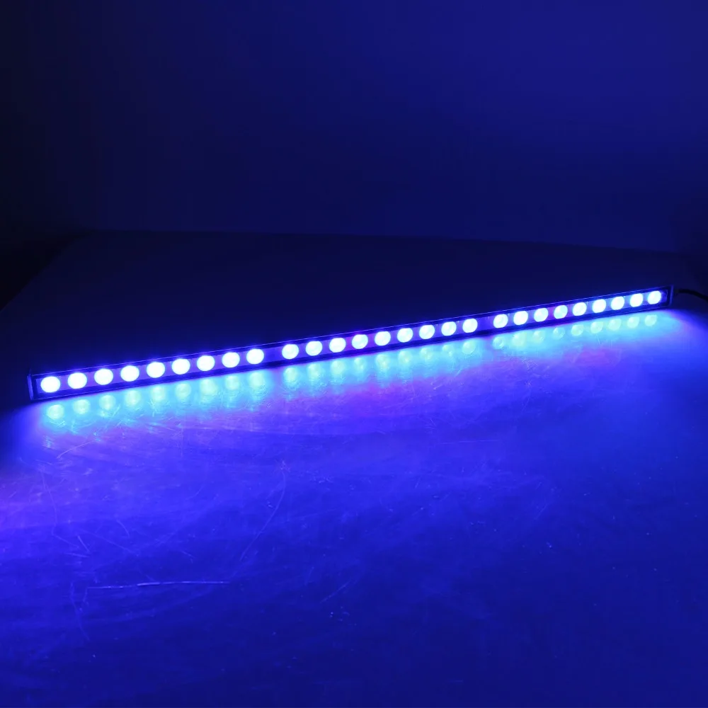 

81W LED aquarium light strip bar waterproof IP65 professional blue 470nm spectrum for reef coral Marine life fish tank lighting