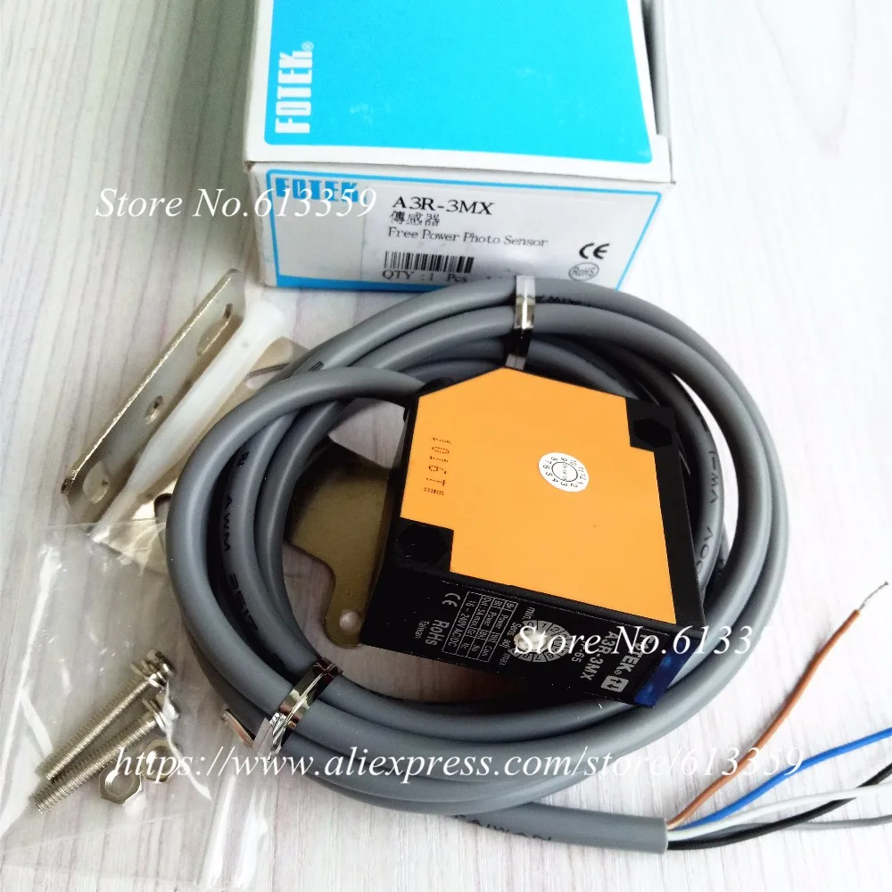 FOTEK A3R-3MX диффузный отражение фотоэлектрический переключатель сенсор мощность Фото сенсор