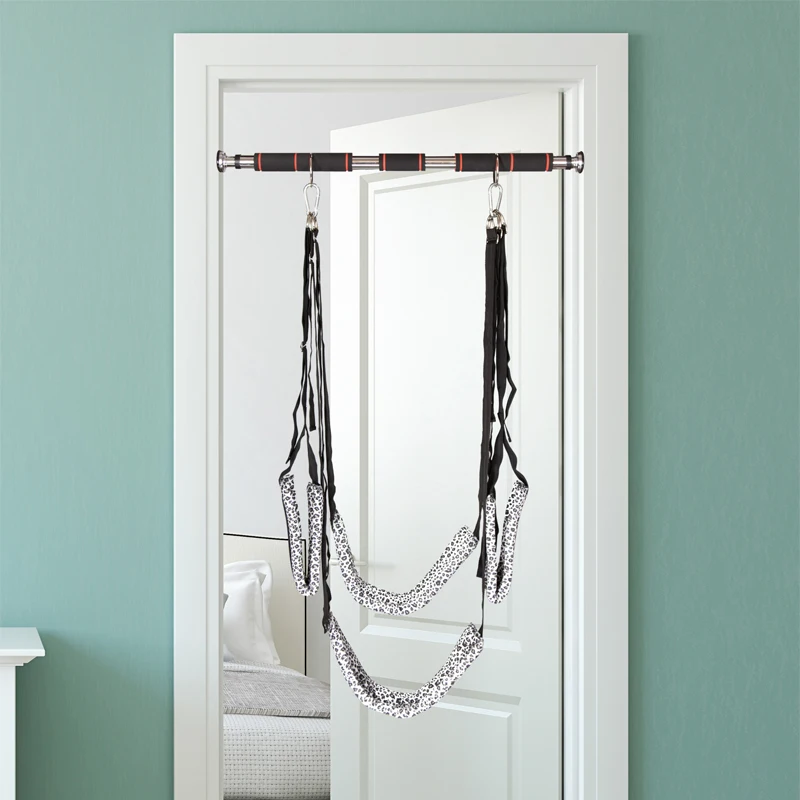 Tanie Hamak dorosłych huśtawki erotyczne wiszące miłość huśtawka zabawki erotyczne dla par produkty erotyczne drzwi huśtawka Bdsm Sex Shop Sex meble