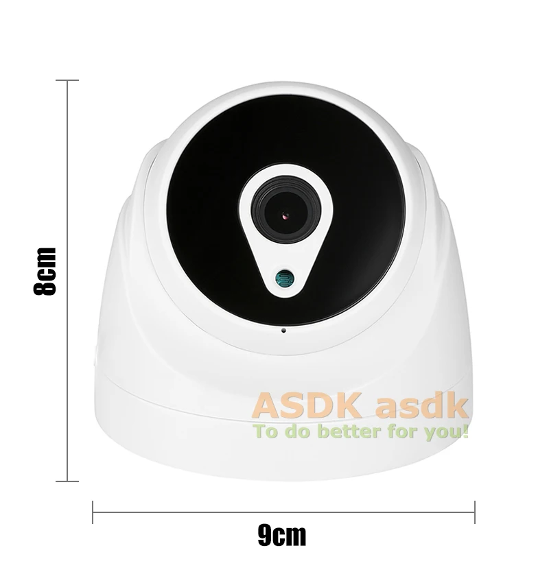 POE HD 1080P 24 LED ИК внутренняя IP камера купольная 2.0MP безопасности ONVIF ночное видение P2P