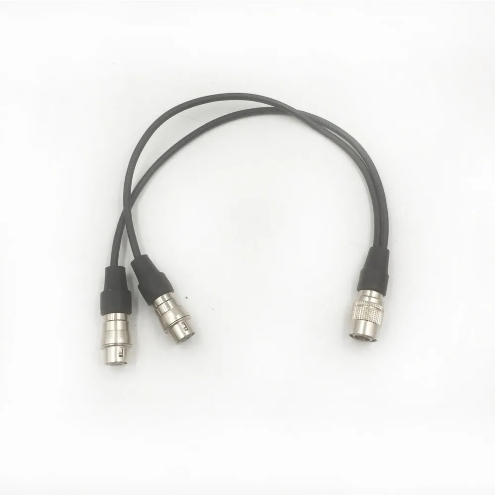 2 в 1 Hirose 4 pin штекер для двойной Famale свободный разъем дополнительный кабель