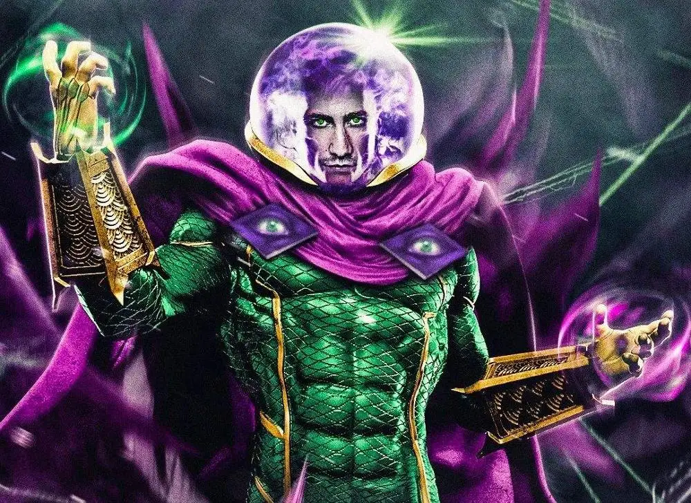 Mysterio Костюмы для косплея «Человек-паук»; далеко от дома зеленый костюм Удивительный Человек-паук мистерион Квентин Beck Ranger боди