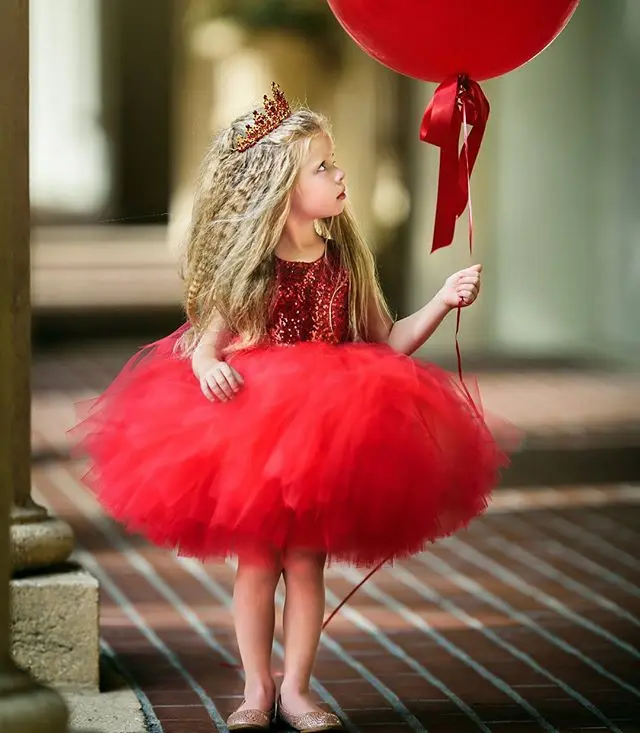 Sequins Kids Babys Girls Clothes Sleeveless Lace Flower Dress Tutu Party Dress Backless Bridesmaid Dresses Kid Baby Girl Clothes