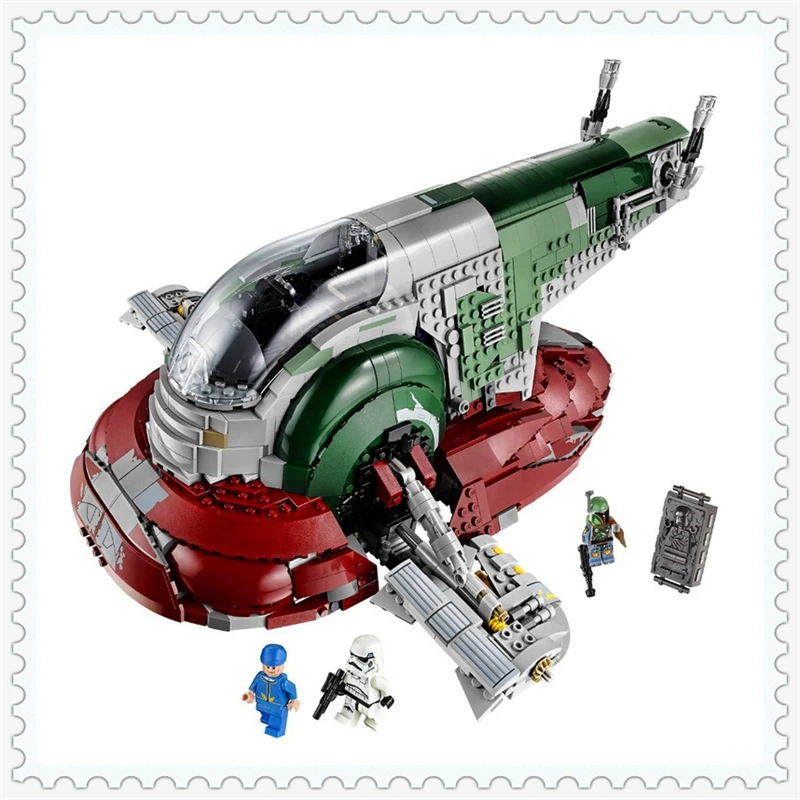 

LEPIN 05037 Star Wars Series Slave One Model Building Block Compatible Legoe 2067Pcs Toys For Children