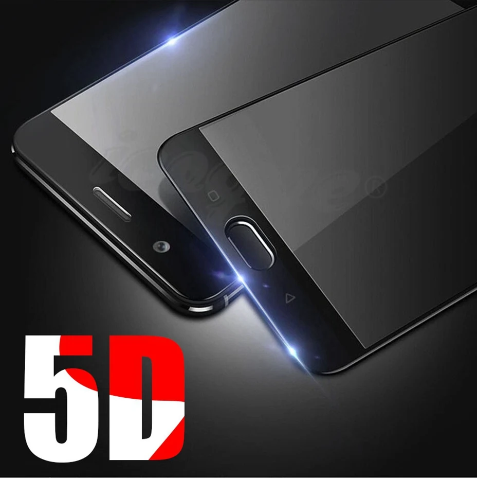 5D Glass for Xiaomi Mi A1 Glass Screen Protector Xiomi Mi 5X Mia1 Film Protective 9H Full Cover for Xiaomi Mi A1 Tempered Glass (2)