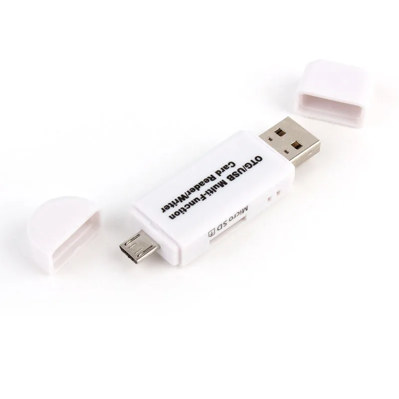 2 в 1 USB OTG кардридер флеш накопитель высокоскоростной 0 универсальный TF/SD карта для
