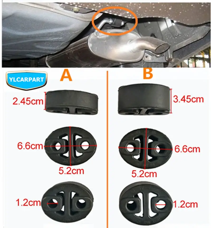 

Geely SC7,SC7 Prestige,SL,FC,Vision,Car exhaust pipe mount hanger