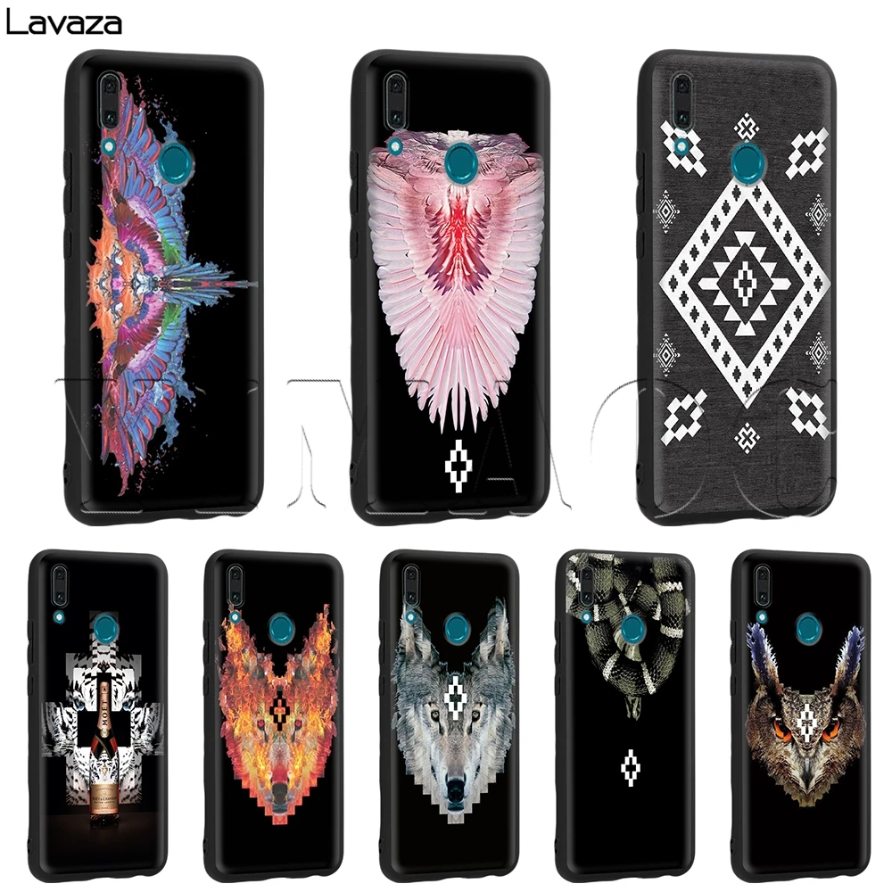 

Lavaza Marcelo Burlon Case for Huawei Mate Y7 Y9 P8 P9 P10 P20 P30 Lite Pro P Smart Mini 2017 2019