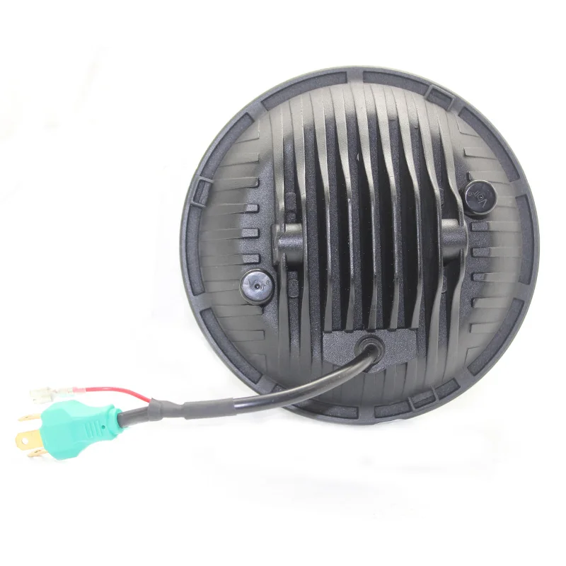 FADUIES 7 inch Round Black 105W 5D Motorcycle LED Daymaker Projector Headlight For Harley Davidson Motorcycle 7 LED headlamp (18)