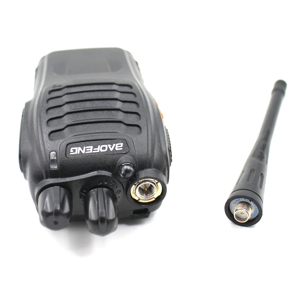10PCS Baofeng BF-888S 5W Portable Radio UHF 400-470MHz Transceiver 888S Handheld Walkie Talkie + USB Cable 5