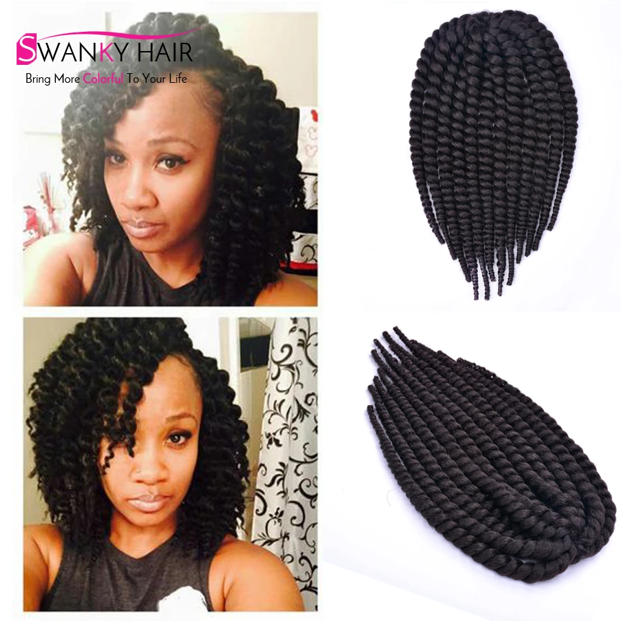 Summer Hot Sell Short Length Marley Twist Crochet Hair Extensions